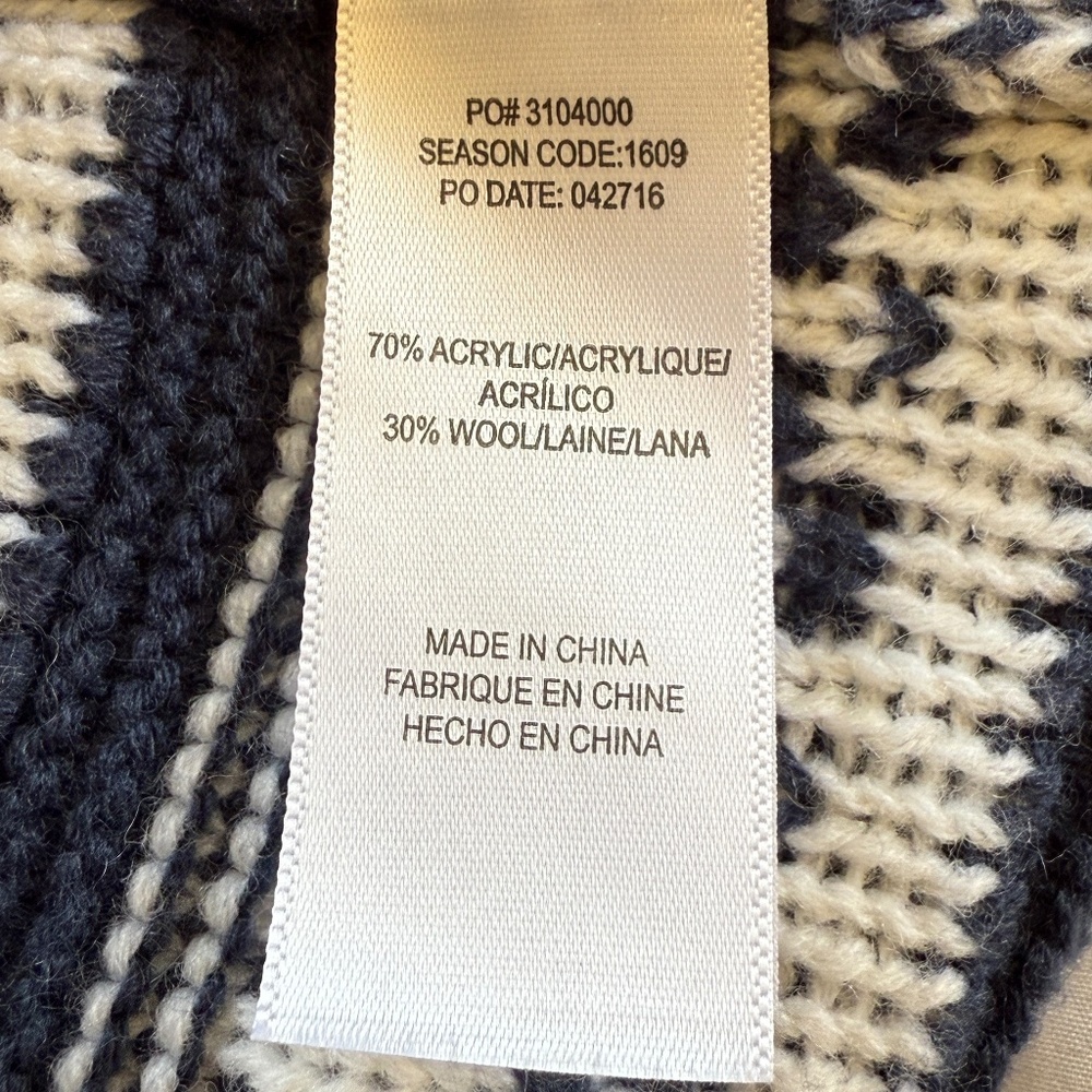 Splendid‎ Scoop Neck Long Back Wool-Blend Sweater Size Small - Picture 4 of 4